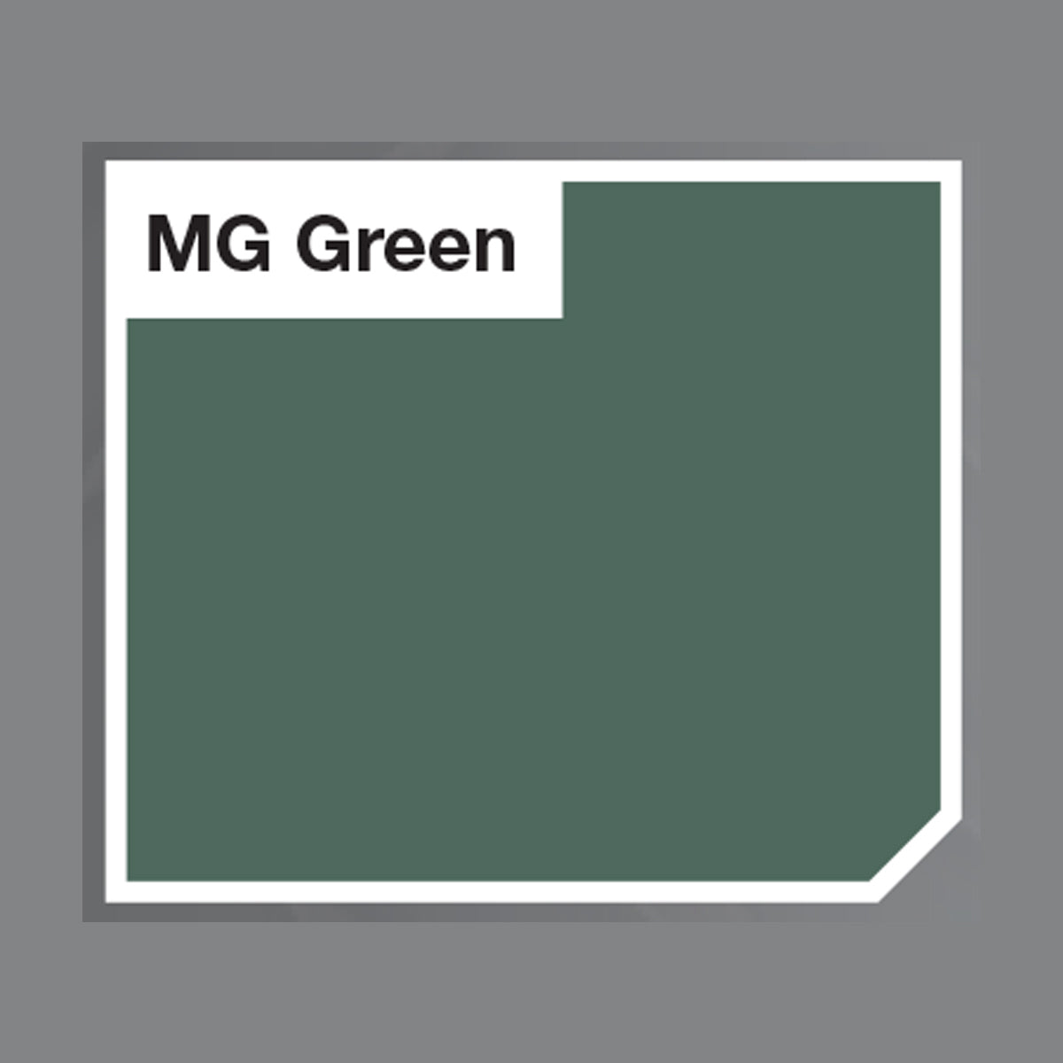 KBS MotorCoater Engine Enamel Paint ‘MG Green’ 500ml Tin - 69327