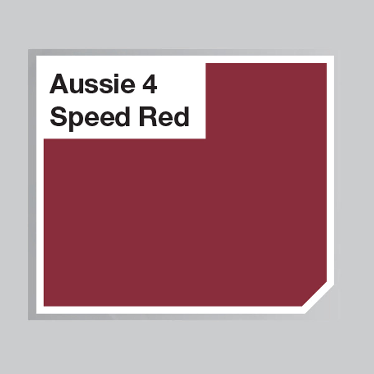 KBS MotorCoater Engine Enamel ‘Aussie 4 Speed Red’ 500ml Tin - 69329