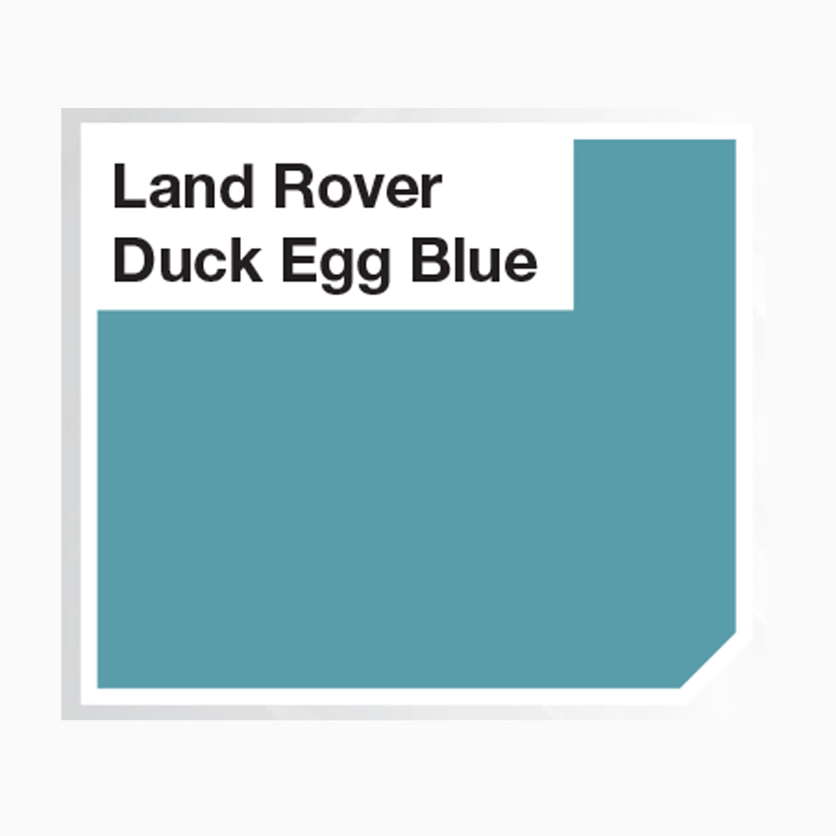 KBS MotorCoater Engine Enamel Paint ‘Land Rover Duck Egg Blue’ 500mL Tin - 69330
