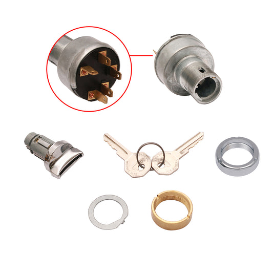 Ignition Switch, Barrel & Keys Holden FE FC FB EK EJ EH HK HT HG LC - 7424302KIT