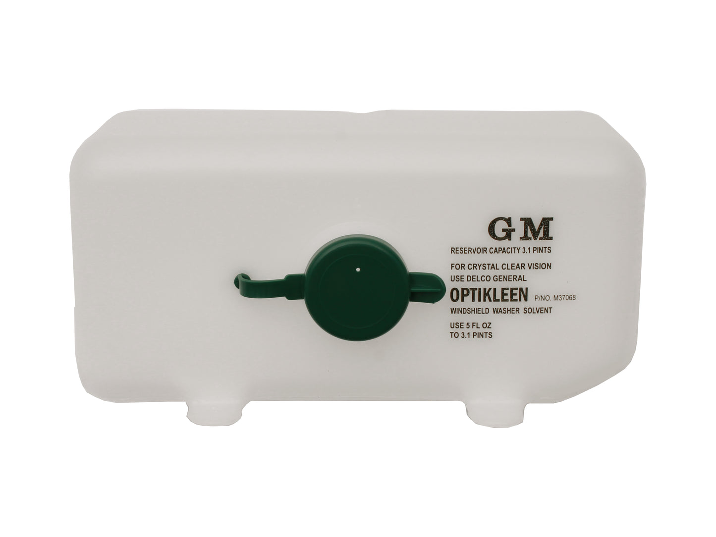 Holden Windscreen Washer Bottle "GM" OPTIKLEEN LH LX UC HK HT HG Belmont W/O Air - 7434262