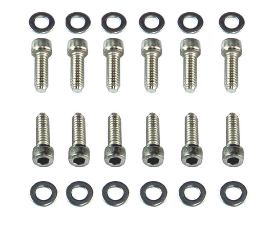 TFI Alloy Rocker Cover Chrome Bolt Set Holden V8 - 8750