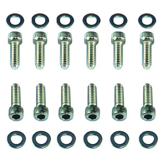 TFI Rocker Cover Chrome Bolt Set Ford Windsor V8 - 8761