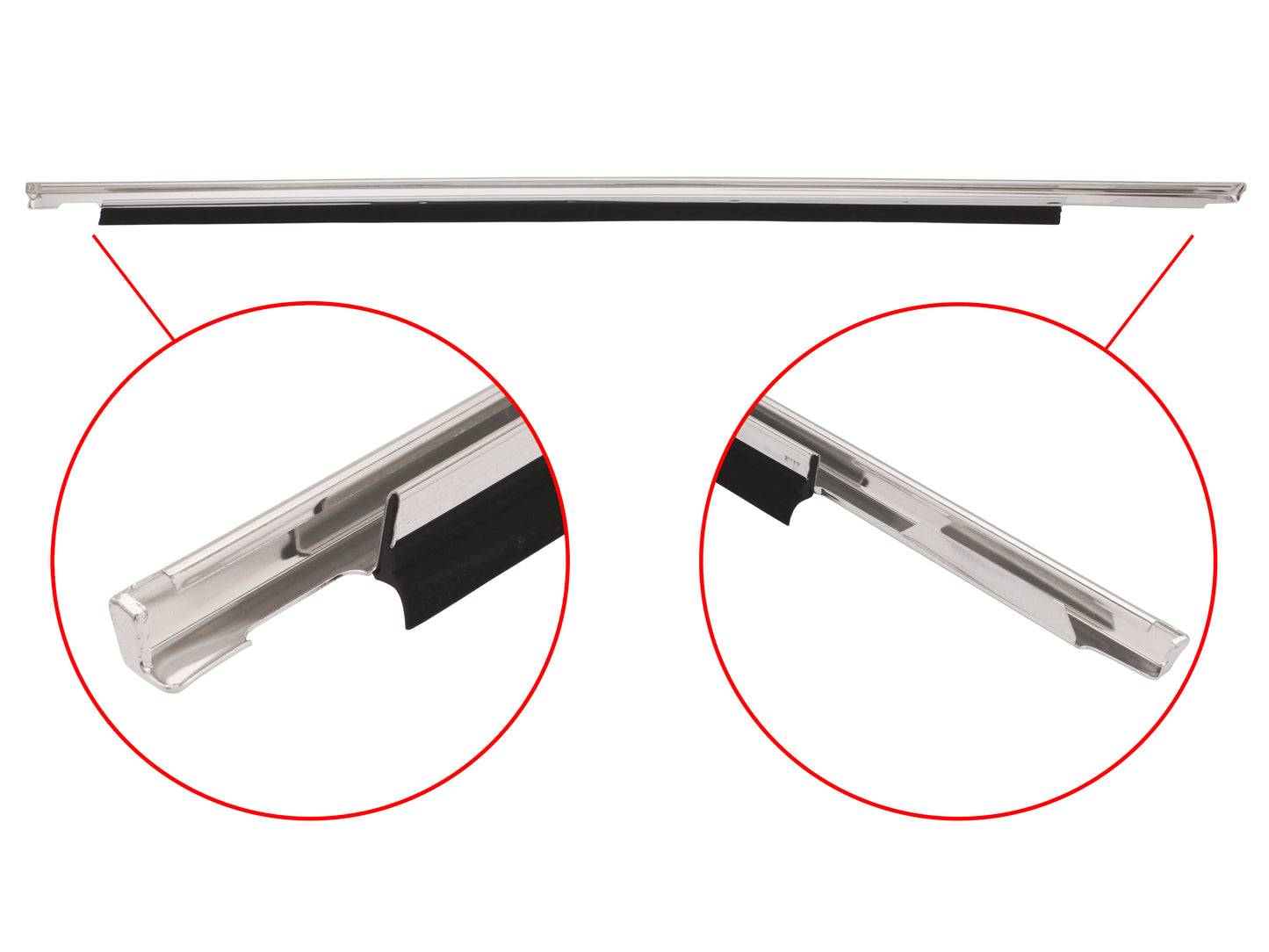 Door Belt & Moulding VB VC VH Commodore Right Front Outer - 90044790