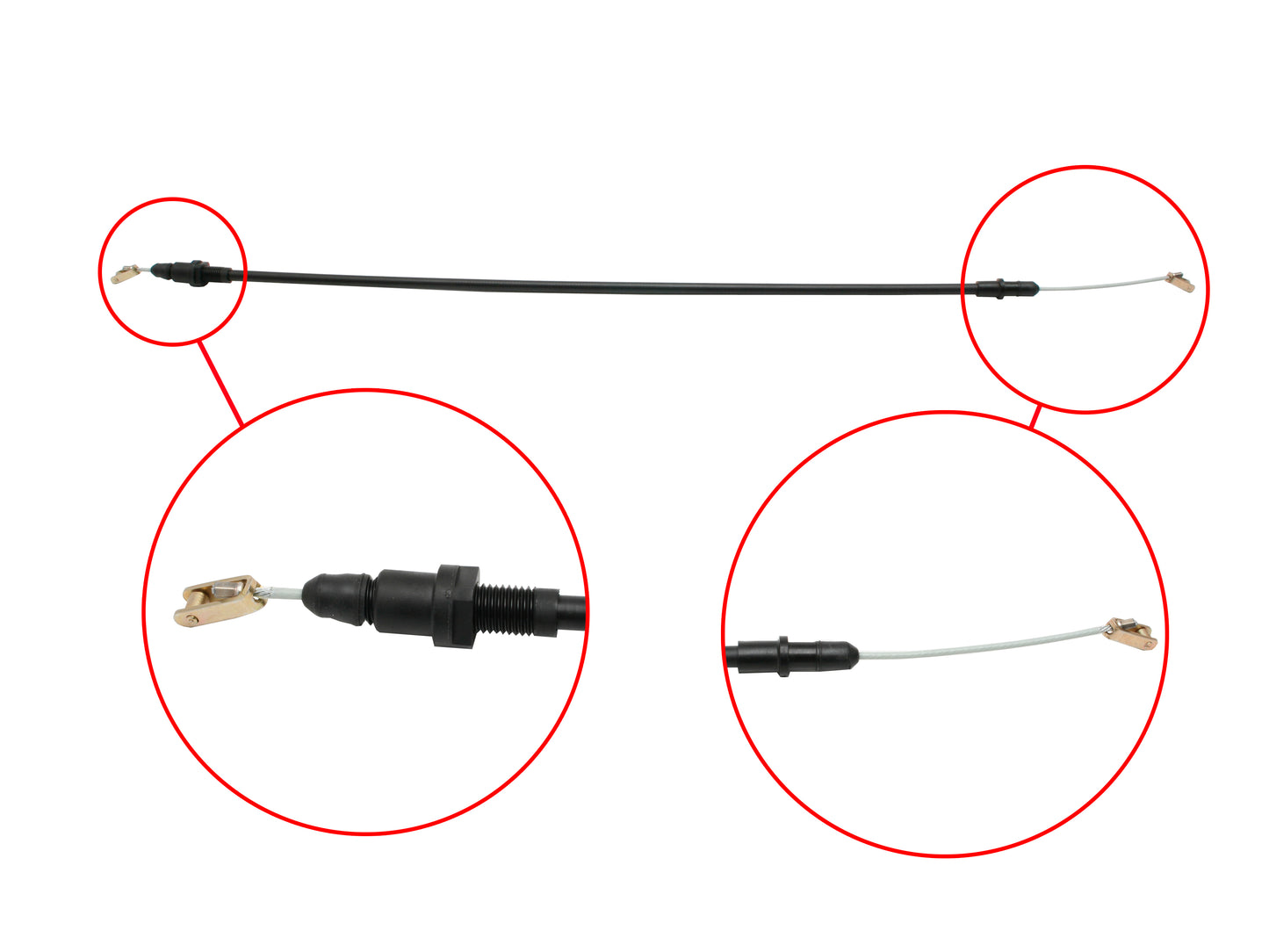 Clutch Cable VB VC VH Commodore 4&6 Cyl 4 Speed TorqMaster, 5sp BW - 92017389