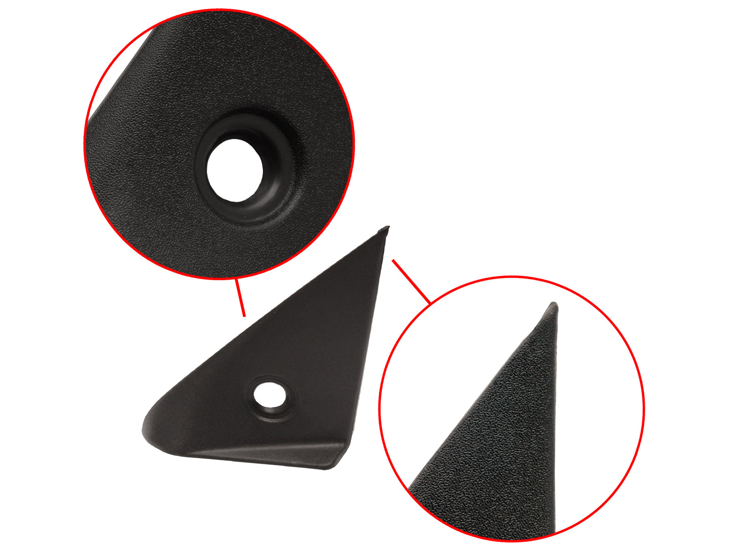 Door Mirror Manual Interior Cover VK VL Commodore RH - 92018205