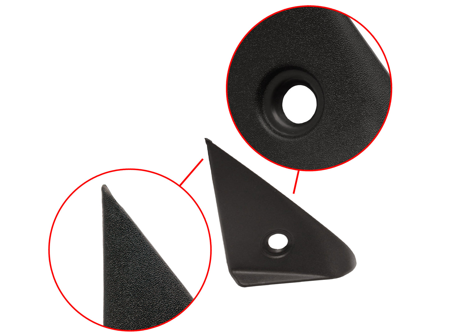 Door Mirror Manual Interior Cover VK VL Commodore LH - 92018206