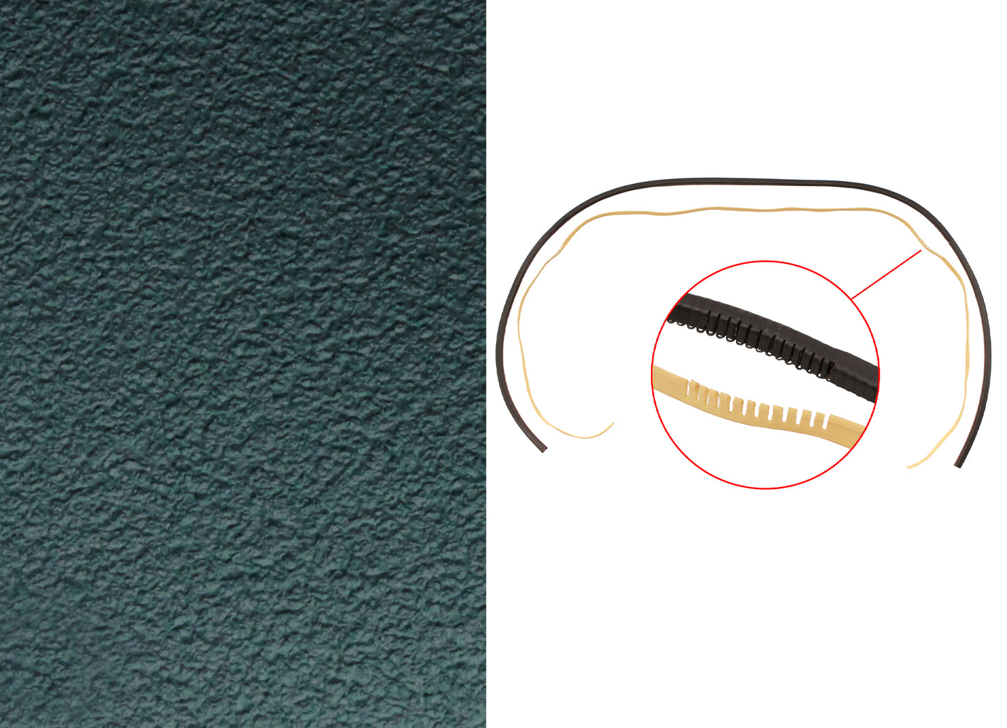 Headlining & Visor VL Sedan Cerulean Sandpaper - 92024825HU