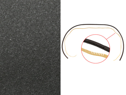 Headlining & Visor VL Wagon Black Sandpaper - 92024826-HL003