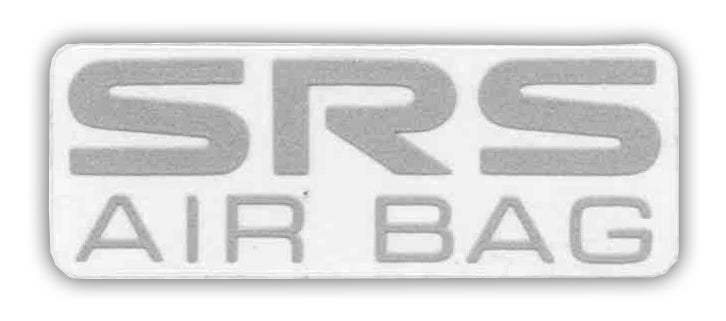 Decal VR VS Commodore "SRS Air Bag" - 92048246