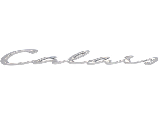 Badge "Calais" Chrome Rear Door VT & VX Series 1  - 92054263