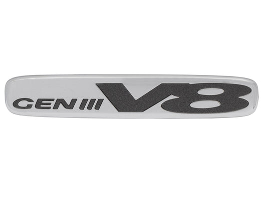Genuine ‘Gen III V8’ Fender Badge Holden VT VU VX WH Commodore - 92059877