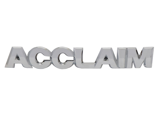 Badge "Acclaim" Tailgate VX Wagon - 92086418