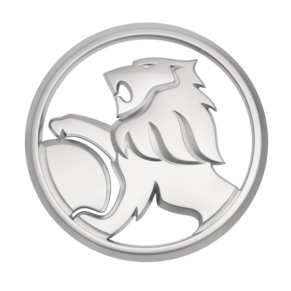 Badge "Lion Emblem" Genuine Holden VY Grille SS Series 1 Satin Chrome - 92109477