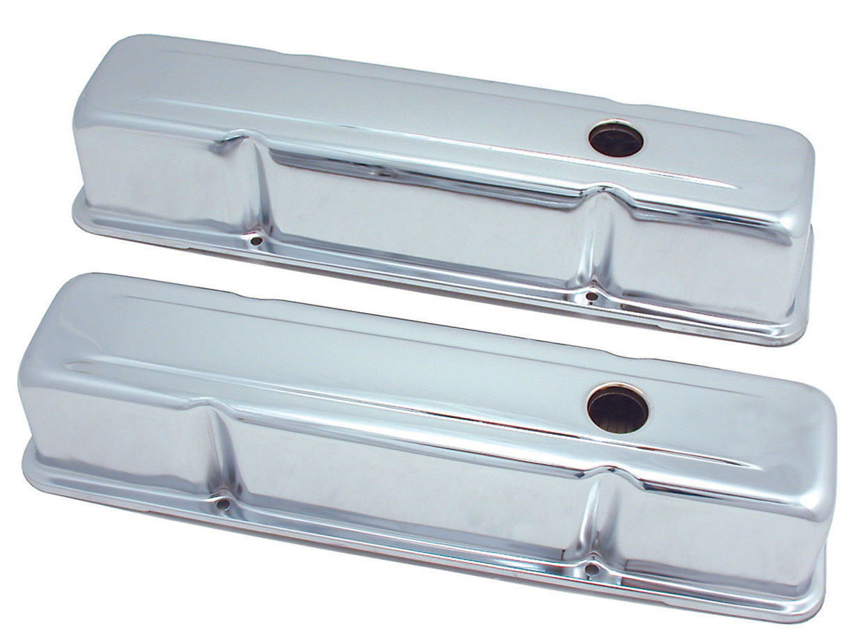 TFI Rocker Cover Chrome Small Block Chev - 9215