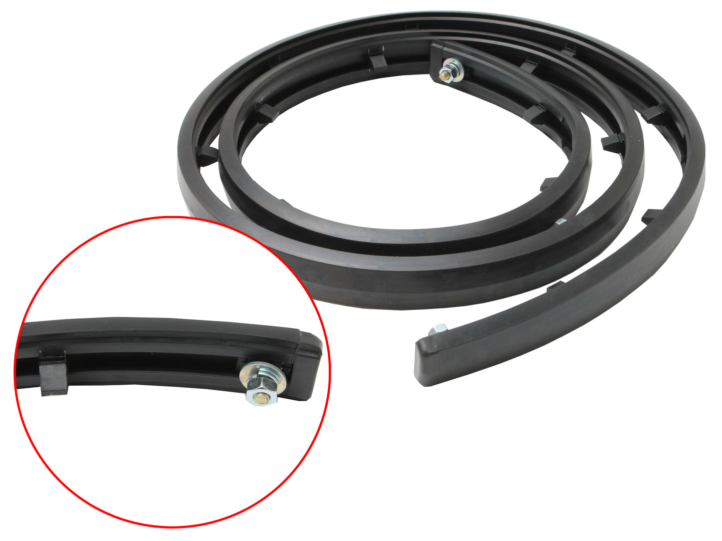 Rubber Strip HJ HX HZ Front Bumper Bar - 9931194
