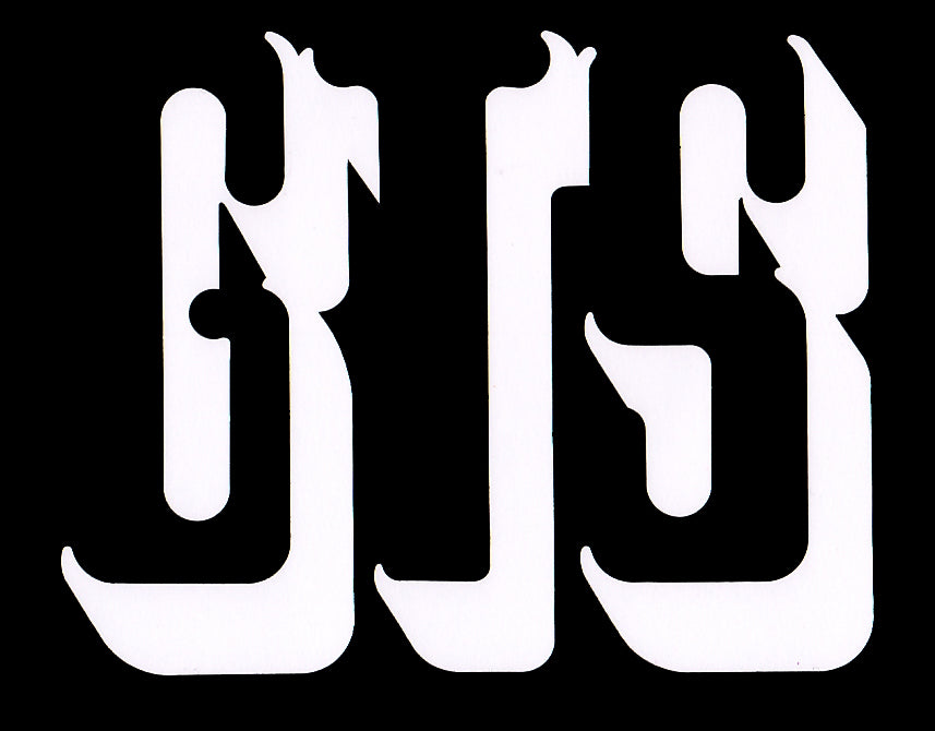 Paint Mask "GTS" HX Rear Door (Exc Black Car) - 9942756