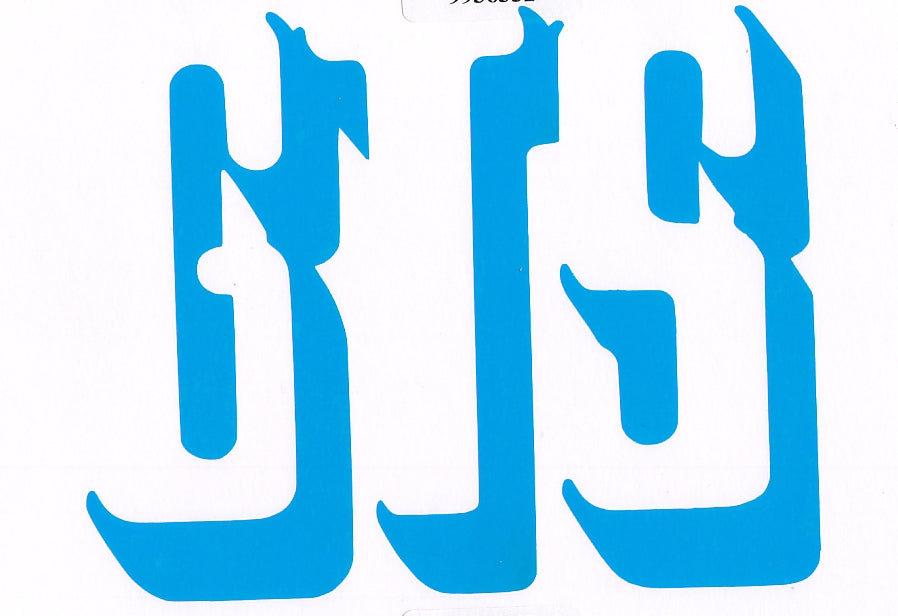 Paint Mask "GTS" Boot (Exc Black Car) HX GTS - 9942760