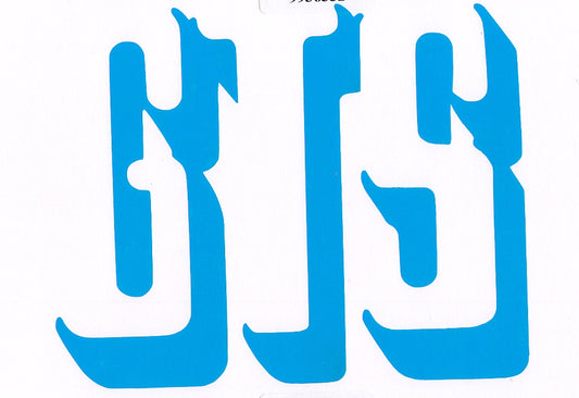 Paint Mask "GTS" Boot (Exc Black Car) HX GTS - 9942760