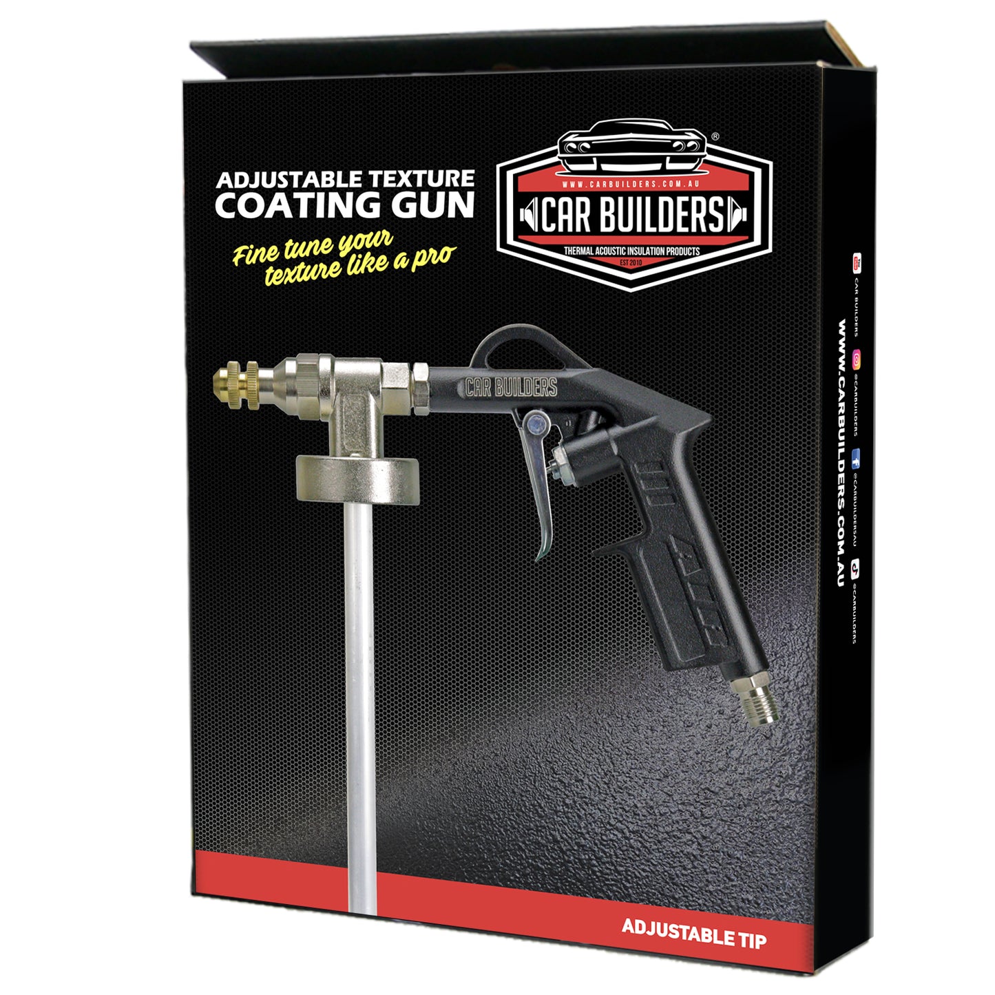 Car Builders Adjustable Underbody Texture Gun - ADJGN