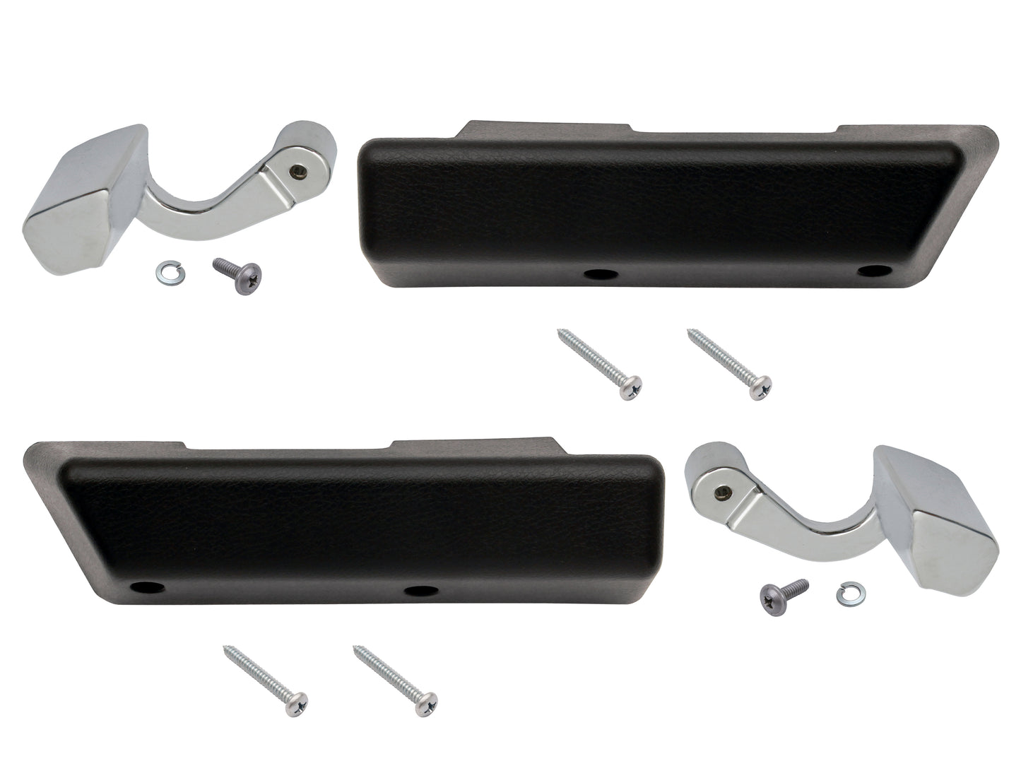 Armrest & Inner Door Handle Kit Rear LH & RH HQ HJ HX HZ WB - AIDHKHQR