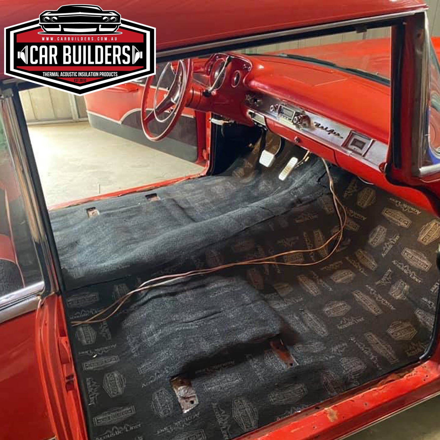 Car Builders Acoustic Liner Carpet Underlay – AL
