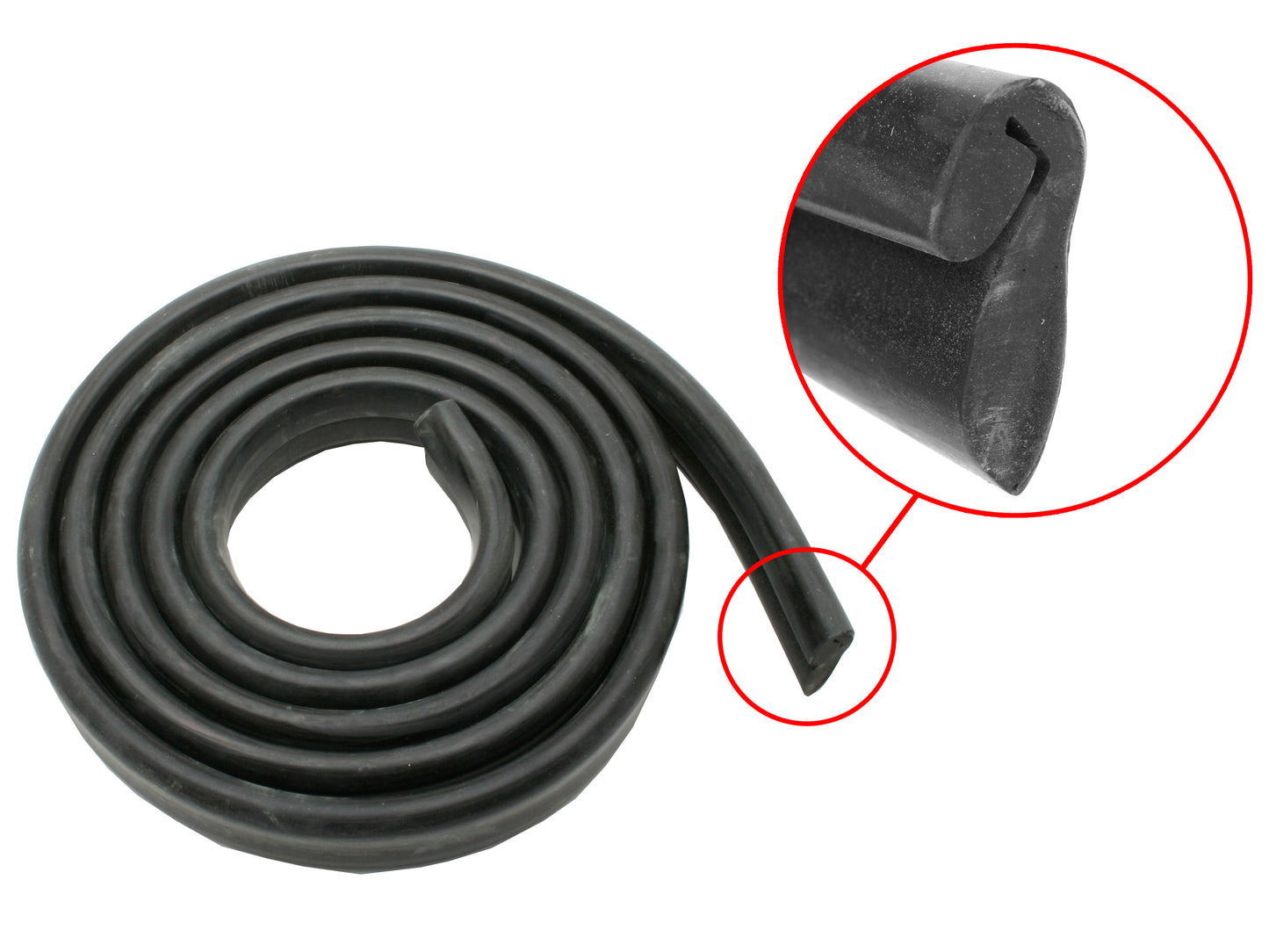 Finishing Rubber Strip Rear Roof Edge XK XL XM XP Ute - ARC0DB66500A44A