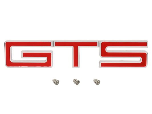 Badge "GTS" Fender Boot (Red) HK HT - B1044