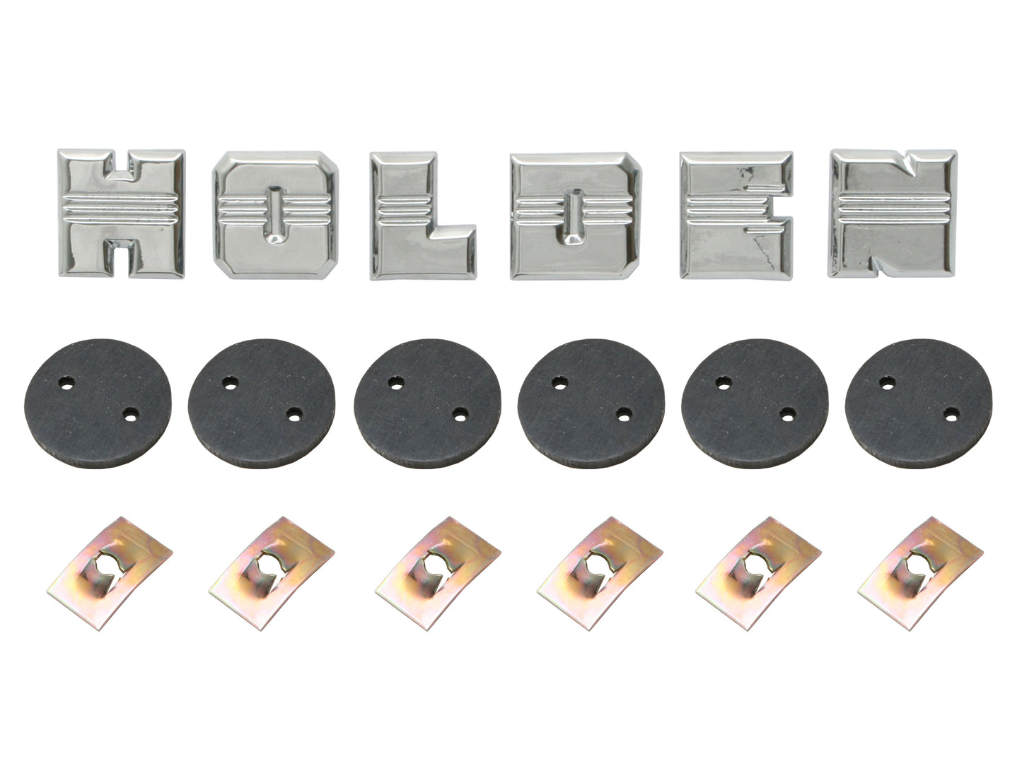 Badge Letter Kit FX Bonnet Or Boot With Clips & Seals - B1082