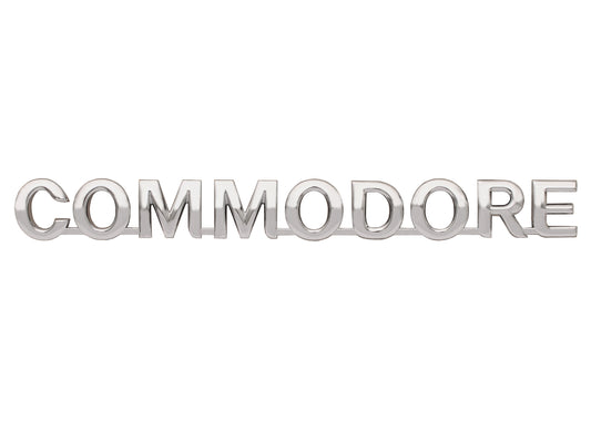 Holden "COMMODORE" Rear Panel Badge VS S2 Sedan Chrome / Silver boot emblem - B1144