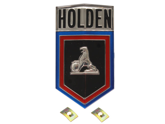 Holden HG LION Grille Badge /Emblem - Insert +Retain Clips (exc Premier) - B1271