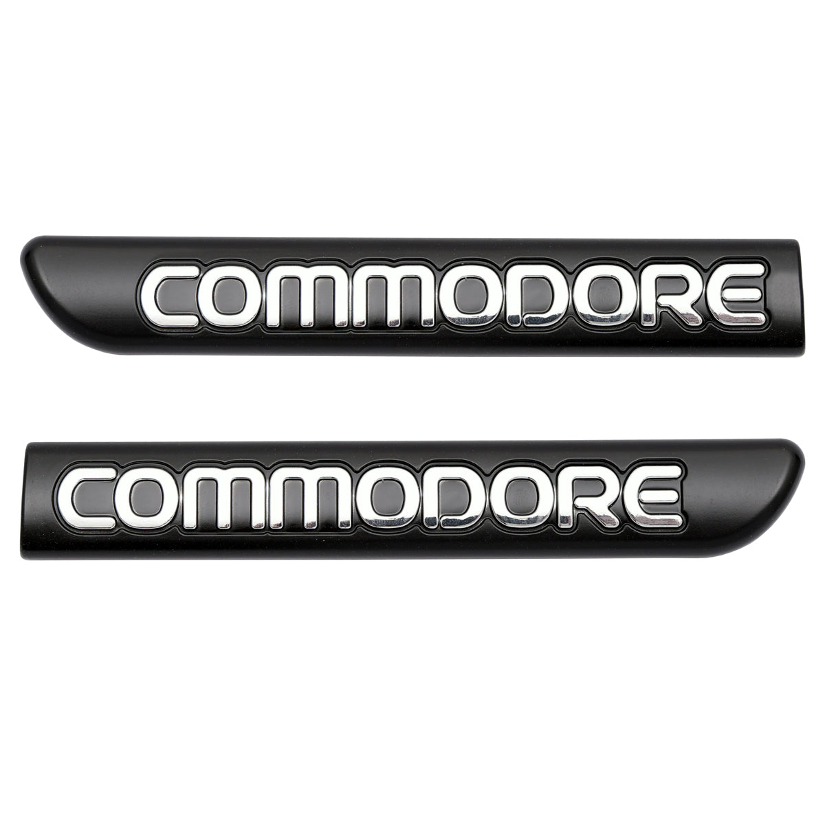 Badge Moulding "Commodore" Black Front Fender VR VS  - B1306