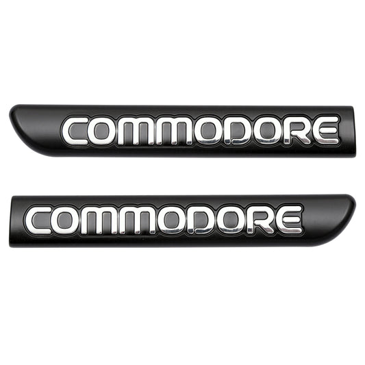 Badge Moulding "Commodore" Black Front Fender VR VS  - B1306