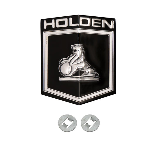 Grille Emblem Badge Insert (Black) Holden HQ (Excluding Statesman & GTS) - B1311