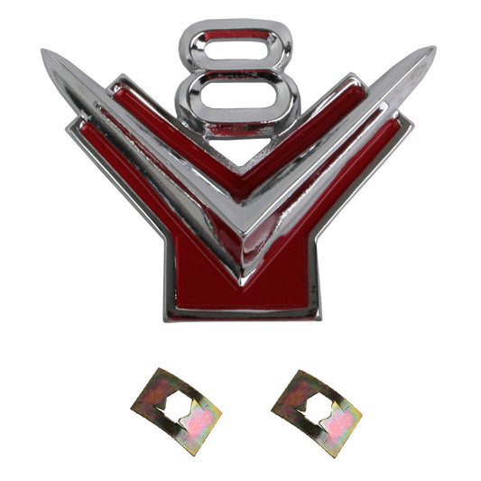 Badge "V8" XR And Customline Fender - B2003