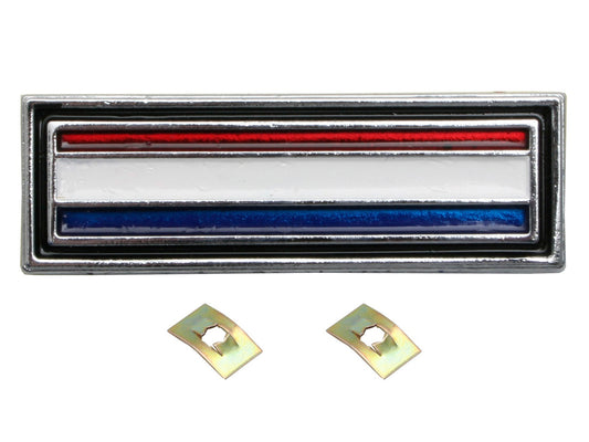 Badge Console XW XY GS (Red, White & Blue Stripe) - B2031A