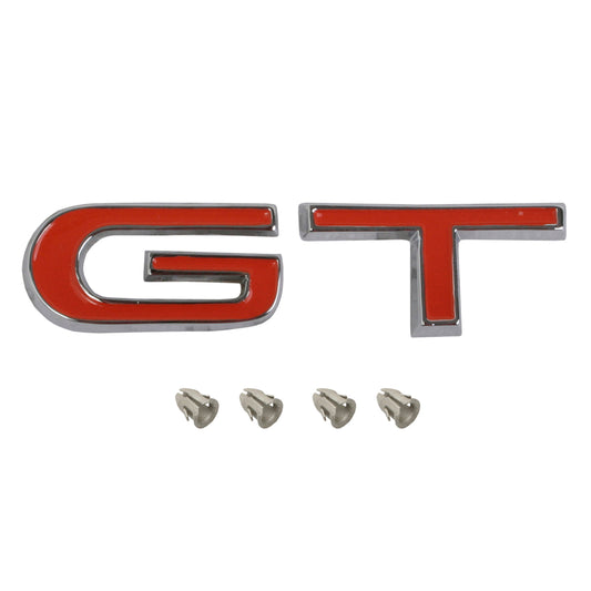 Badge "G & T Letters Fender & Boot Large Orange XW - B2033