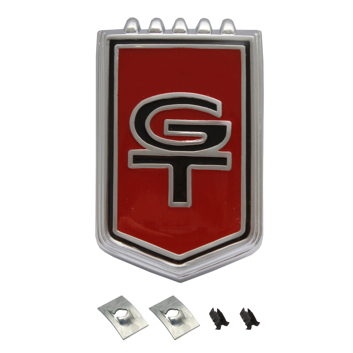 Badge Grille Roof Or Boot "GT" Shield XR GT - B2037