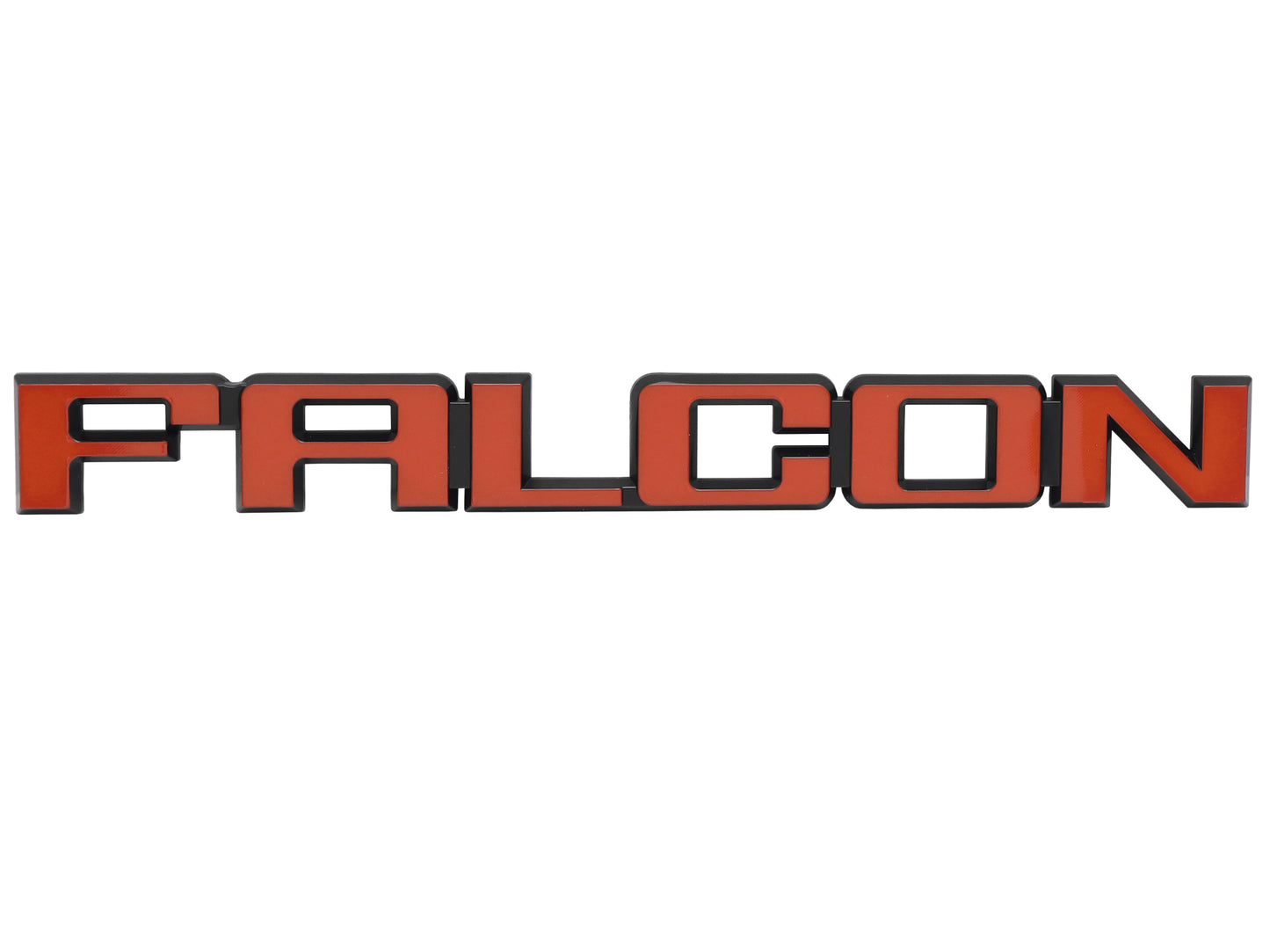 Badge "Falcon" Red XD XE XF Boot & Tailgate - B2062