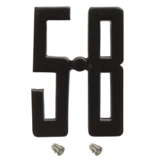 Badge "5.8" (Black) XC GS Fender - B2107