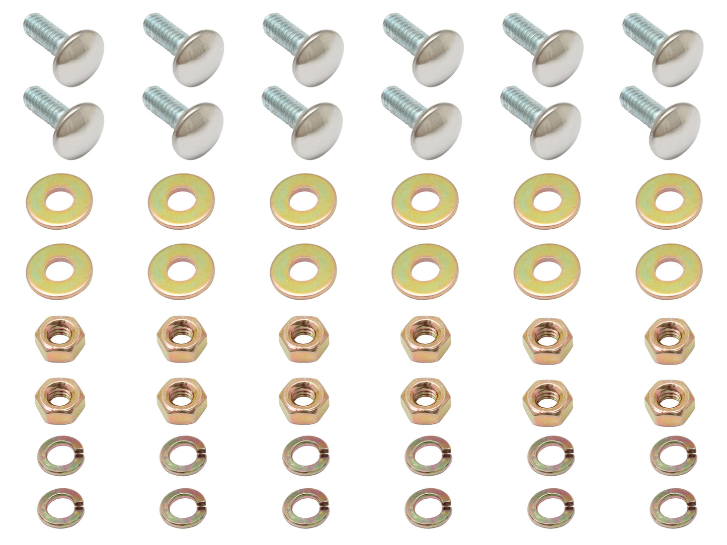 Bumper Bar Bolt Kit LC LJ And HQ Front & Rear - BB1008