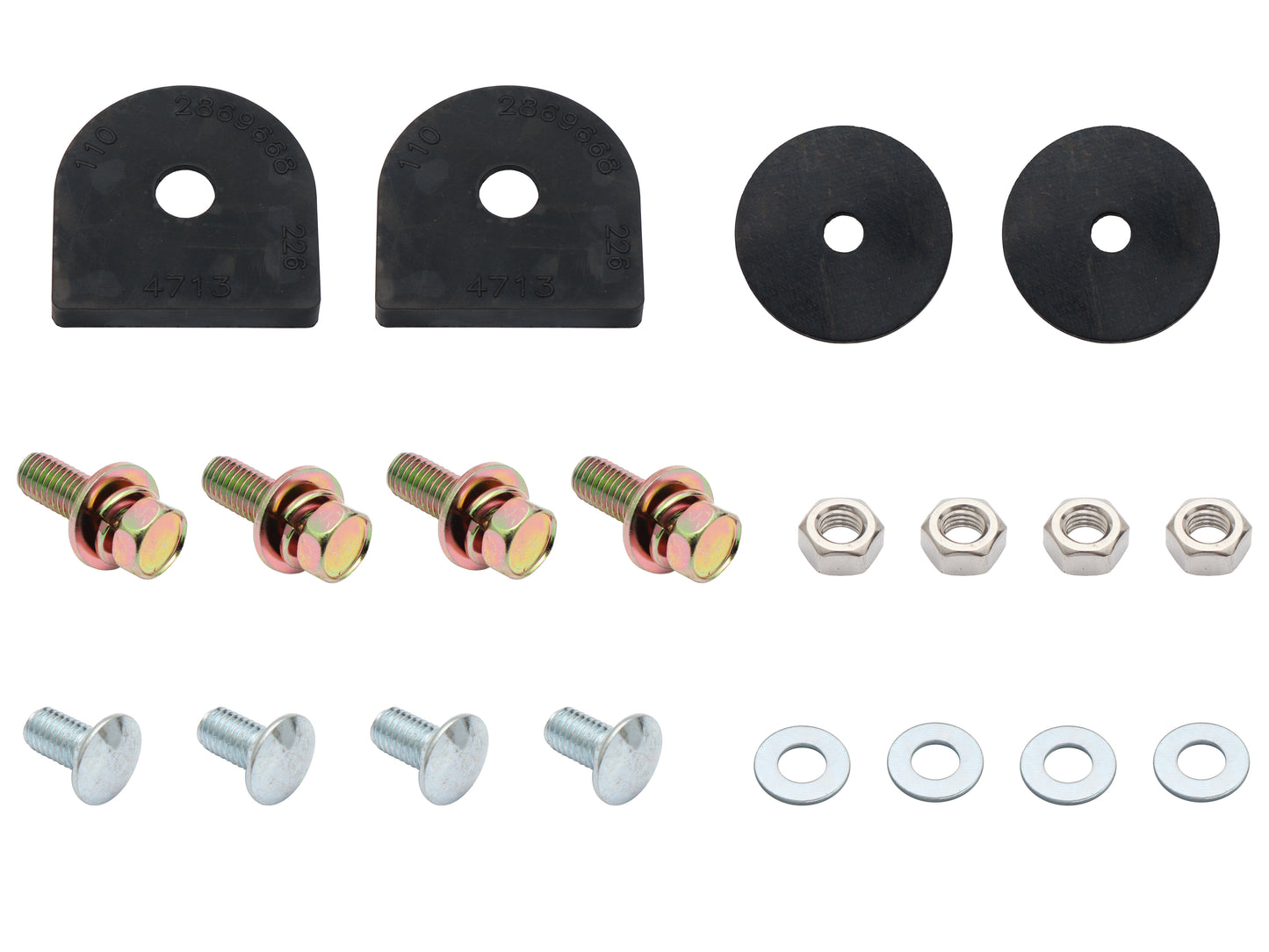 Bumper Bar Mounting Kit Rear Standard VB VC VH Commodore - BB1024