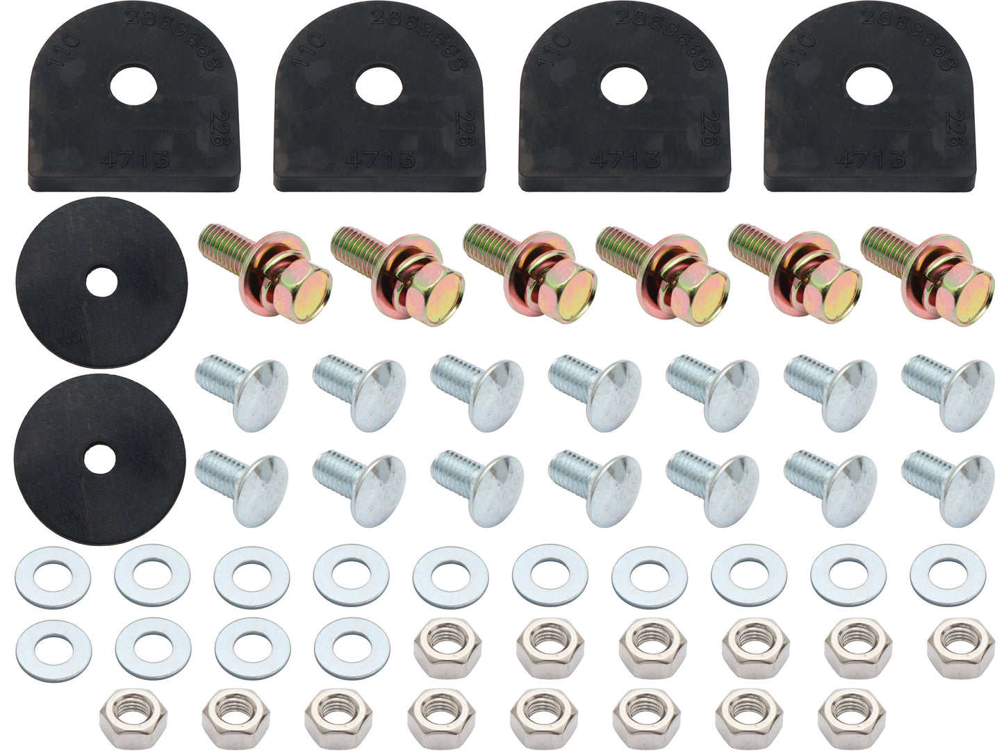 Bumper Bar Mounting Kit Rear SL/E VB VC VH Commodore - BB1025