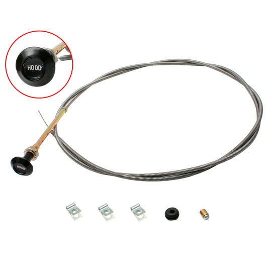 Bonnet Cable Kit FE FC With Grommet & Stop - BC1001A