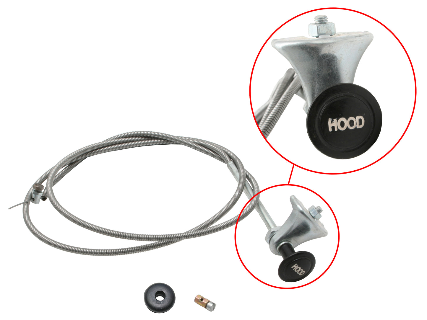 Bonnet Cable Kit 48 FX FJ With Bracket - BC1003