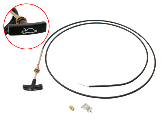 Bonnet Cable Kit Late LX Torana With T Handle - BC1006