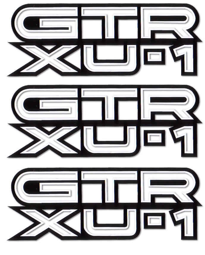 Decal Body Kit LC LJ XU1 (3 Pcs) "GTR XU-1" - BD1002