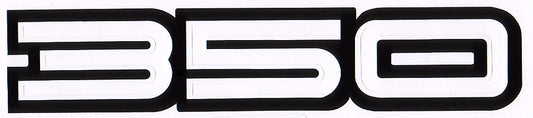 Decal HQ Monaro Fender "350" Large - BD1045