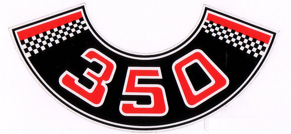 Decal HT HG HQ Air Cleaner Clear "350 - BD1064