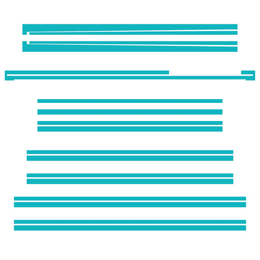 Holden Two Tone Masking Stencil Kit VH SL/E - BD1211